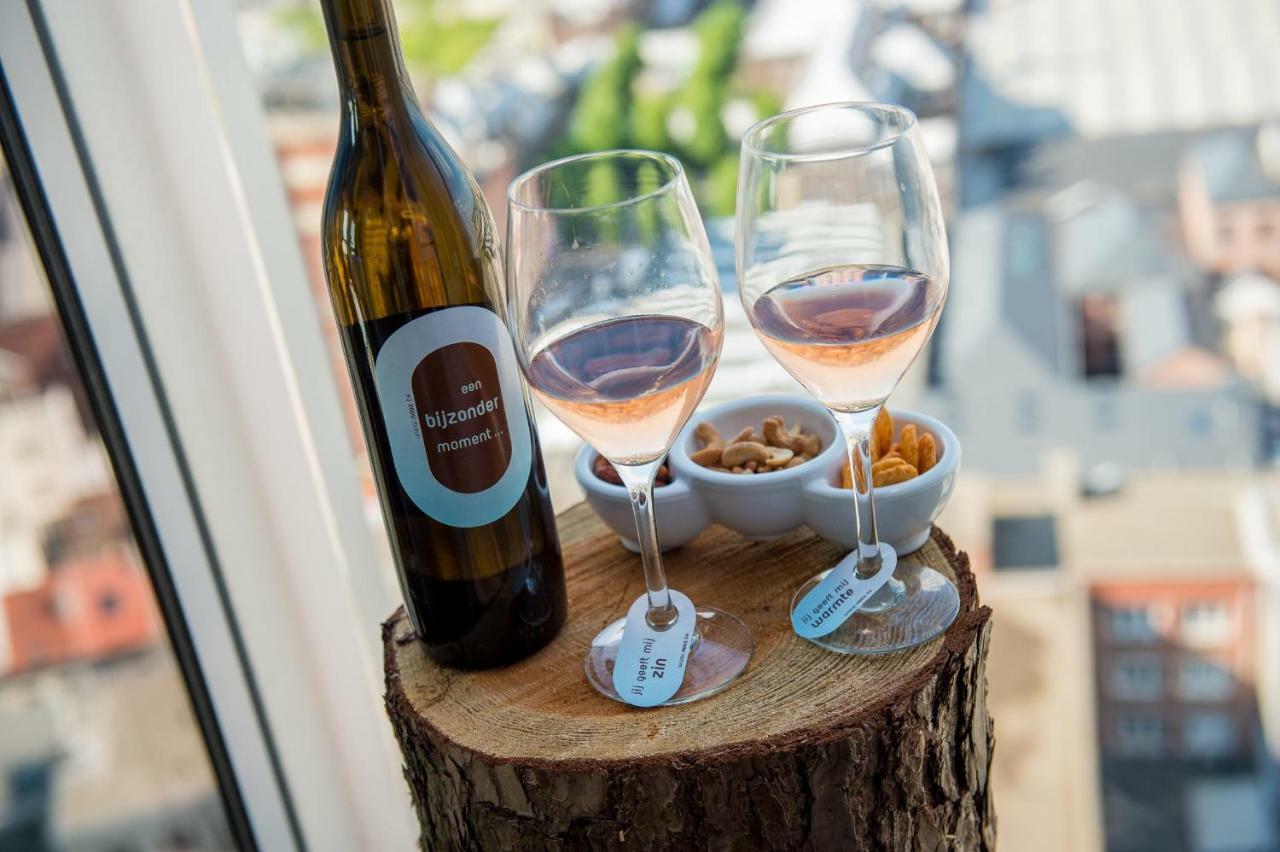 Exclusieve Prive Wellness Penthouse Skynooz Leilighet Antwerpen Eksteriør bilde