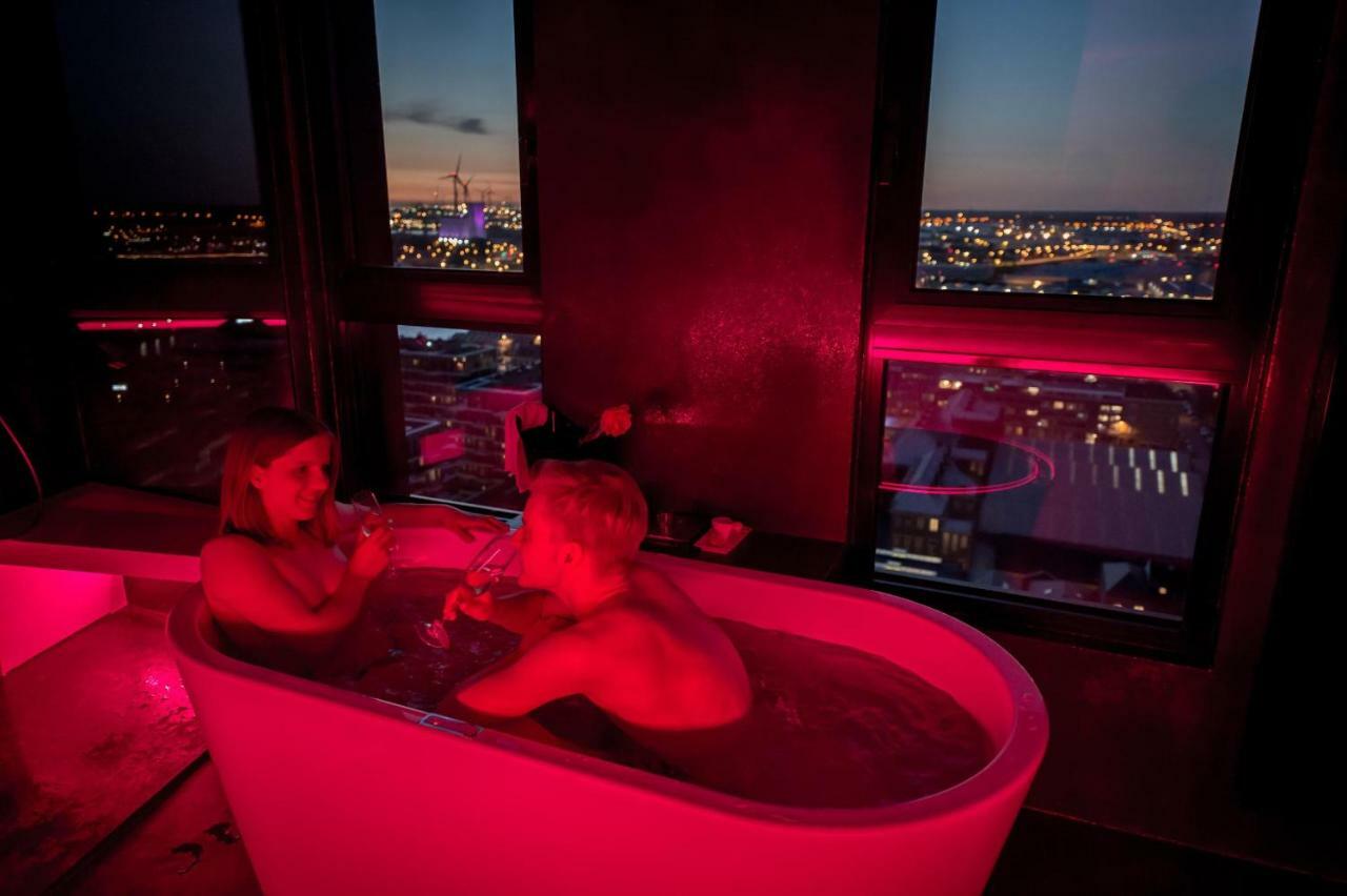 Exclusieve Prive Wellness Penthouse Skynooz Leilighet Antwerpen Eksteriør bilde