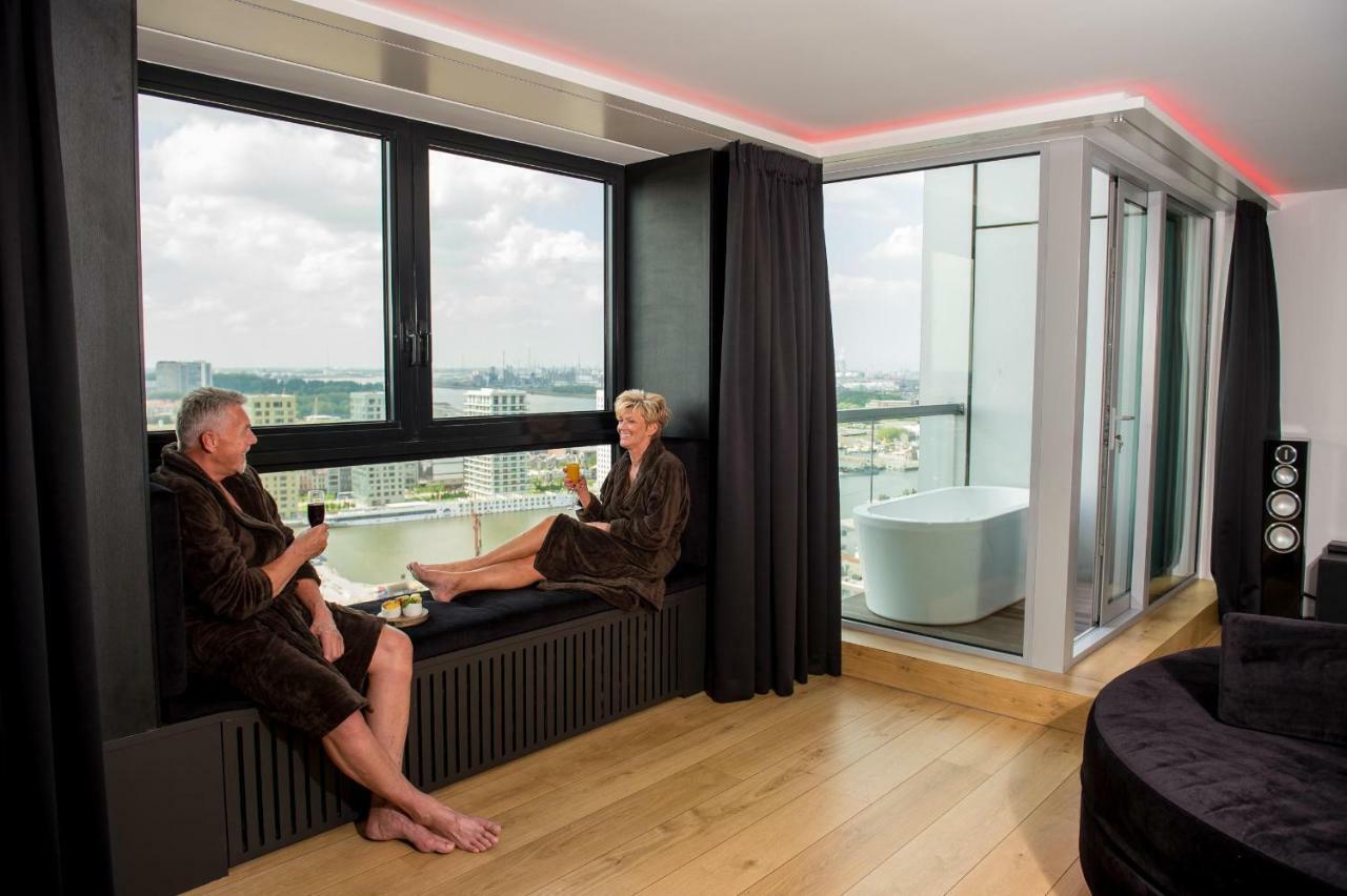 Exclusieve Prive Wellness Penthouse Skynooz Leilighet Antwerpen Eksteriør bilde