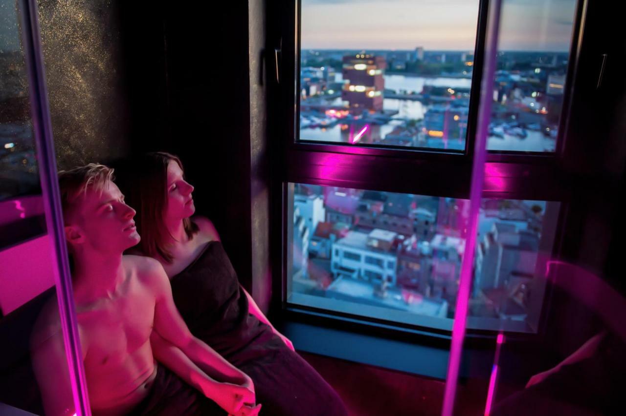Exclusieve Prive Wellness Penthouse Skynooz Leilighet Antwerpen Eksteriør bilde