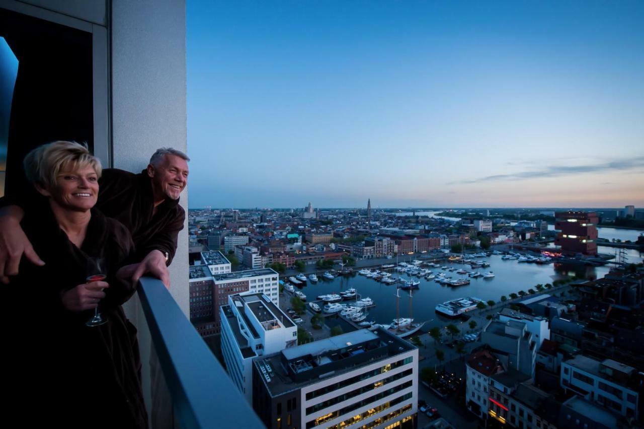 Exclusieve Prive Wellness Penthouse Skynooz Leilighet Antwerpen Eksteriør bilde