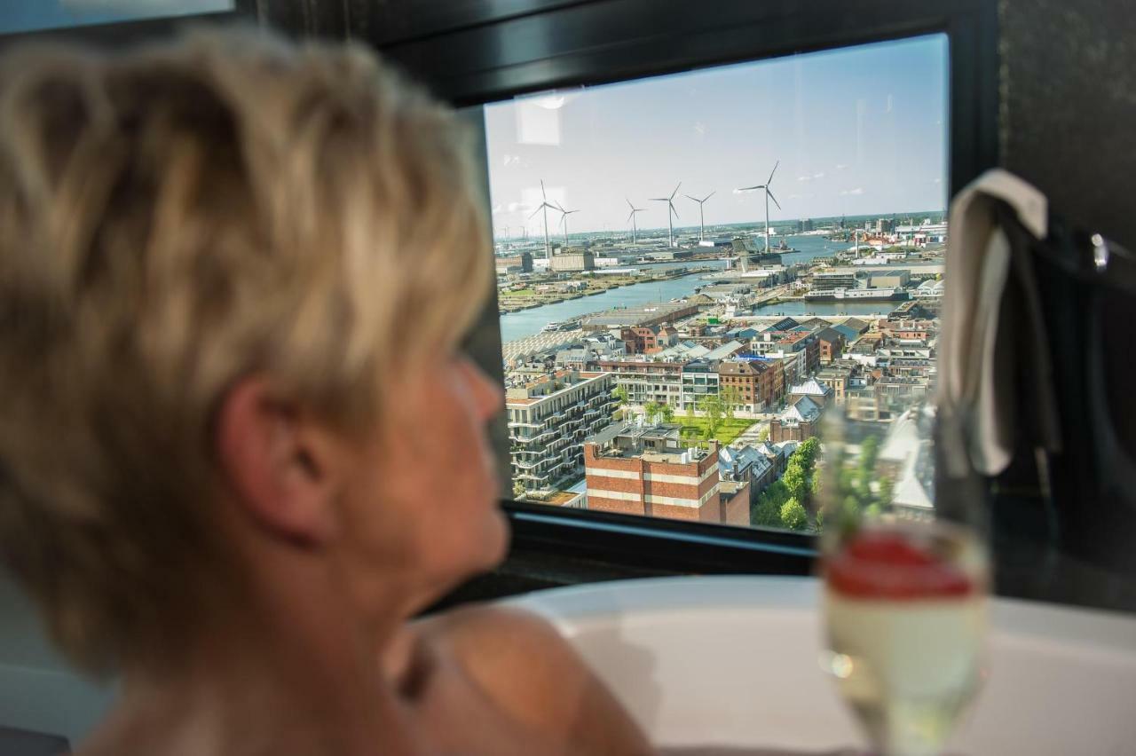 Exclusieve Prive Wellness Penthouse Skynooz Leilighet Antwerpen Eksteriør bilde