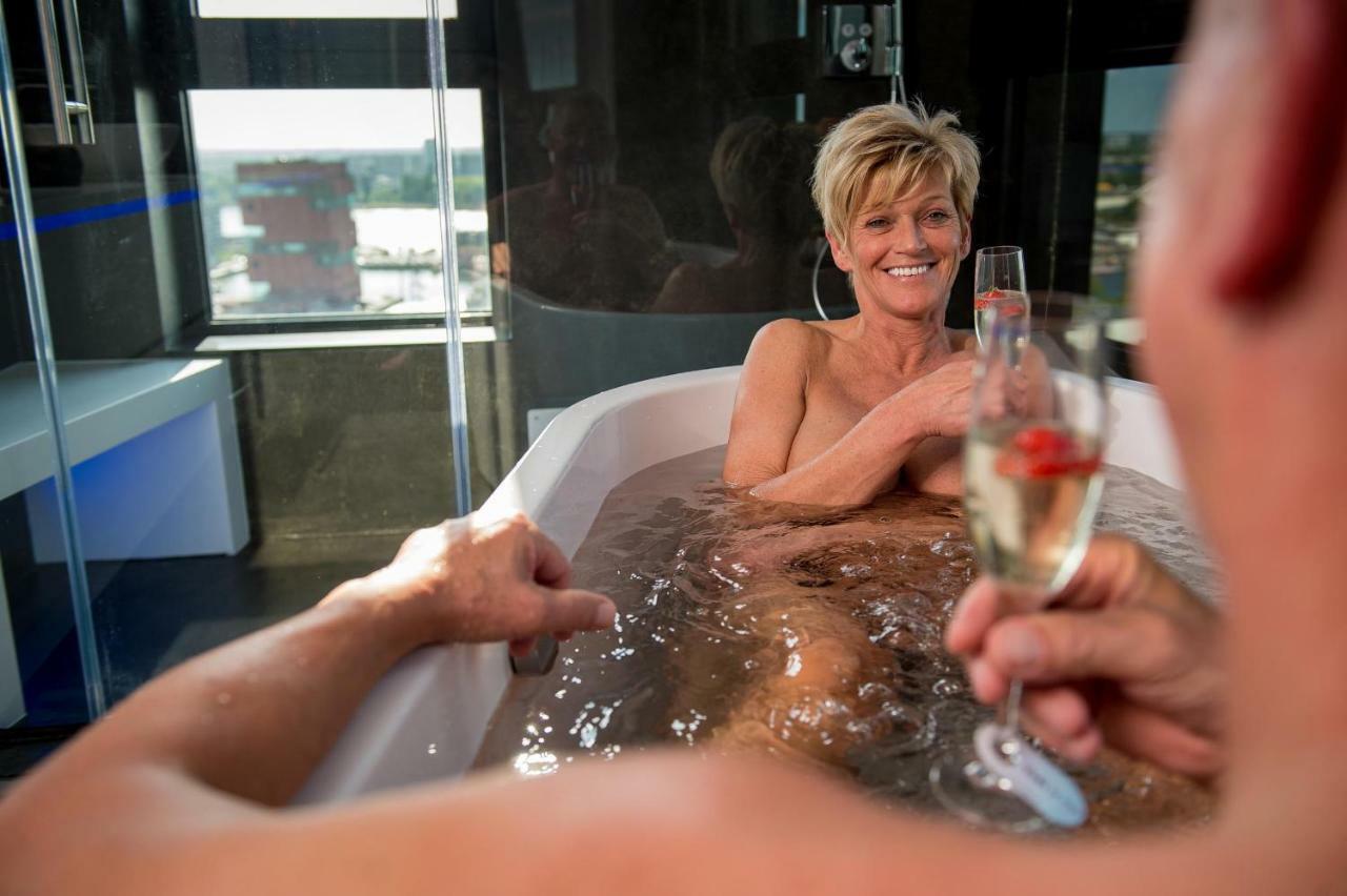Exclusieve Prive Wellness Penthouse Skynooz Leilighet Antwerpen Eksteriør bilde