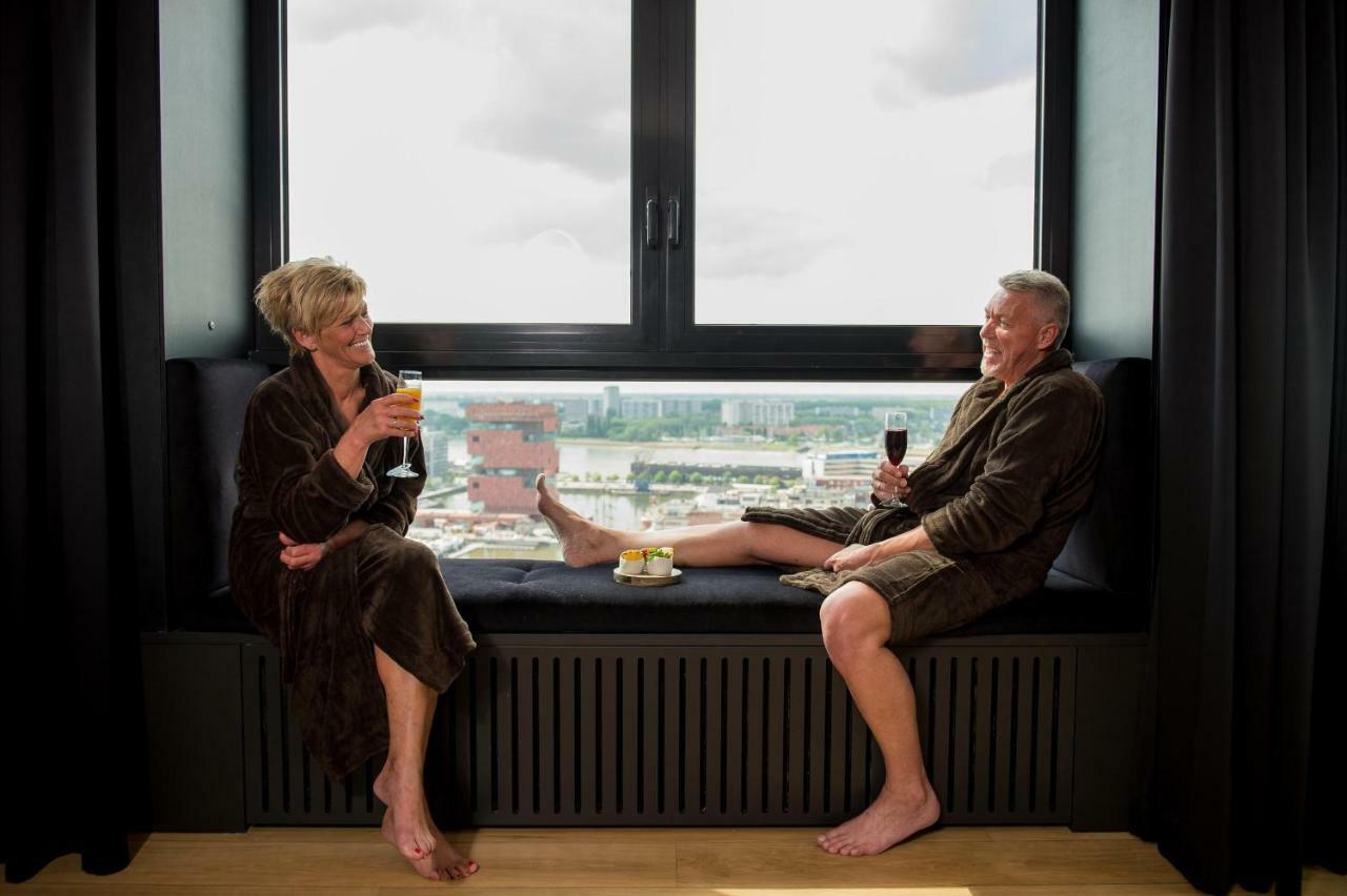 Exclusieve Prive Wellness Penthouse Skynooz Leilighet Antwerpen Eksteriør bilde